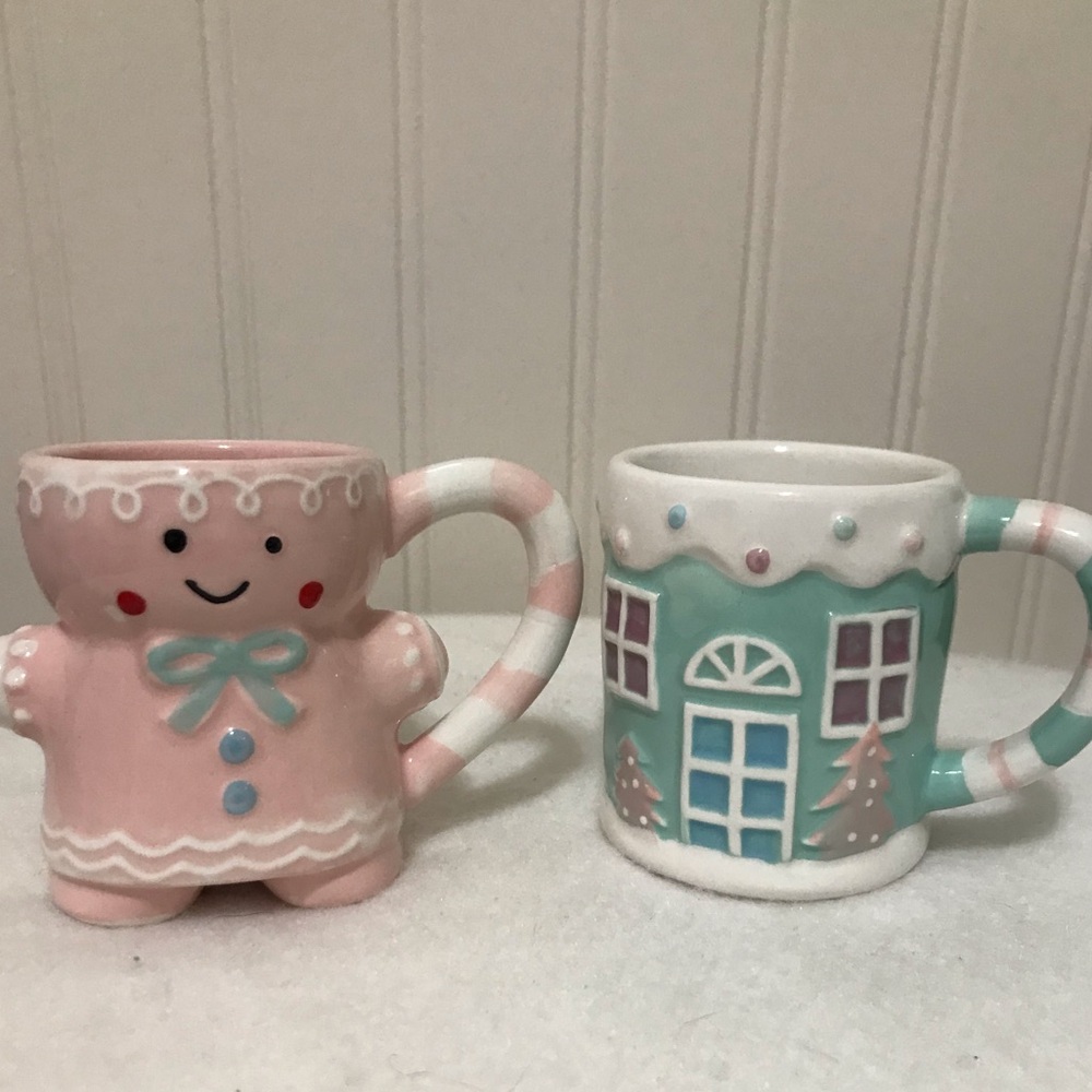 Gingerbread espresso mugs